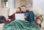 Utopia Bedding Ultra Soft Fleece Bed Blanket Full Size Celadon | Microfiber - Image 5