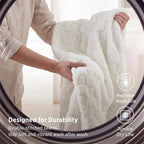 Bedsure GentleSoft White Throw Blanket - Image 6