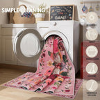 Pink Garden Floral Area Rug 3x5 - Image 6