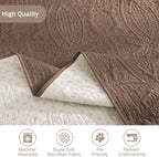 Soft Quilted Couch Cover with Pockets - Image 7