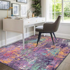 RELEANY Washable 8'x10' Abstract Area Rug - Image 8