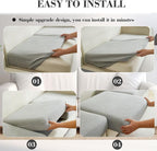 Couch Covers for 2 Cushion Sofa Pet Friendly Couch Cushion Covers Universal - Image 7