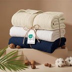 Bedsure 100% Cotton Muslin Blanket King Size - Image 5
