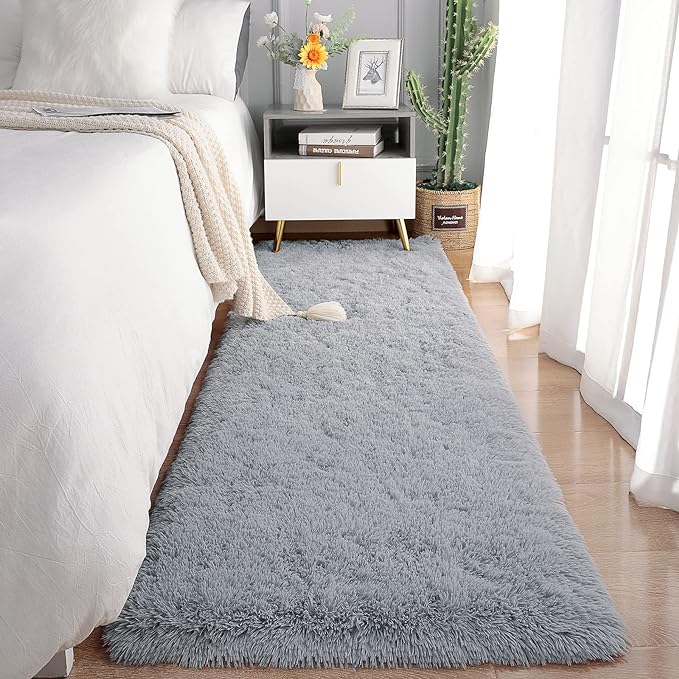 Chicrug Soft Runner Rugs for Bedroom Living Room Plush Fluffy Rug 2x8 | Shag by ChicrugHomeDecor