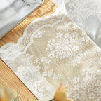 YJ YANJUN Vintage Lace Curtains 90 Inches Long - Image 5