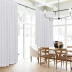 RYB HOME Linen Semi Sheer Curtains - Image 7