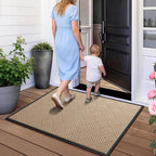 Front Door Mat, Heavy Duty Waterproof Doormat 61.5"x36", Stain Fade Resistant - Image 9