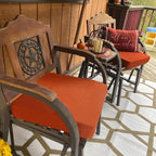 Sqodok Outdoor Cushion Covers 19x19 inch, Wicker Chair - Image 3