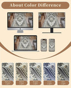 Madane Washable Entry Rug 3x4 Area Rugs - Image 9