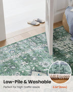 AMADA HOMEFURNISHING 8x10 Area Rug, Washable Low-Profile Large Area Rug - Image 7