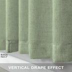 Light Sage Curtains 84 Inch Length - Image 5
