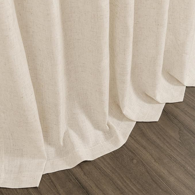 Extra Long Linen Curtains 122 Inch Length - Image 9