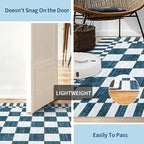 GarveeHome Checkered Washable 2x3 Rug Small Area Rugs Non-Slip - Image 7