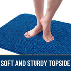 OLANLY Dog Door Mat for Muddy Paws 35x24, Super Absorbent Chenille Mud Mat | - Image 4