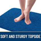 OLANLY Dog Door Mat for Muddy Paws 34x21, Super Absorbent Chenille Mud Mat | - Image 4