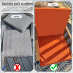 Sqodok Outdoor Cushion Covers 19x19 inch, Wicker Chair - Image 8