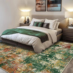 RELEANY Washable 5'x7' Abstract Area Rug - Image 2