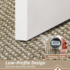 BEQHAUSE Dirt Trapper Door Mat 20" x 48", Non-Slip Washable, Light Beige | - Image 4