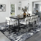 RELEANY Washable 5'x7' Abstract Area Rug - Image 9