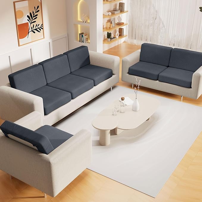Waterproof Sectional Couch Covers, Non Slip Sofa Cushion Covers | L Shape - Image 2