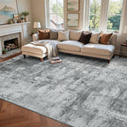 5x7 Ft Area Rugs for Living Room, Soft Non-Slip Washable Rugs Modern Abstract - Image 3