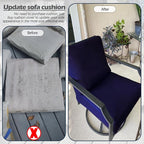 Sqodok Outdoor Cushion Covers 18x18 inch, Wicker Chair - Image 8