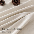 Topfinel 102 Inch Curtains 1 Panels Set, One Packs Pinch Pleat Back Tab Linen - Image 3