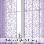 Furman Sheer Curtains 45 inch Length - Image 3