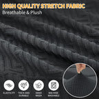 XINEAGE Large Couch Cushion Covers Seat Cushion Cover Thick Stretch Sofa - Image 4