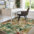 RELEANY Washable 9'x12' Abstract Area Rug - Image 3