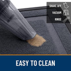 OLANLY Front Door Mat Outside 59x34, All-Season Heavy-Duty Rubber Doormat | - Image 6