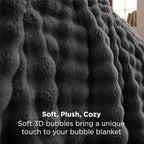 Bedsure Grey Twin XL Blankets for Bed - Image 3