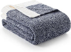 Snuggle Sac Heather Navy Throw Blanket by SnuggleSac