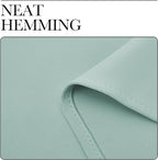 NICETOWN Blackout Curtains for Living Curtains, Aqua Blue, 52 by 63 Inch - Image 6