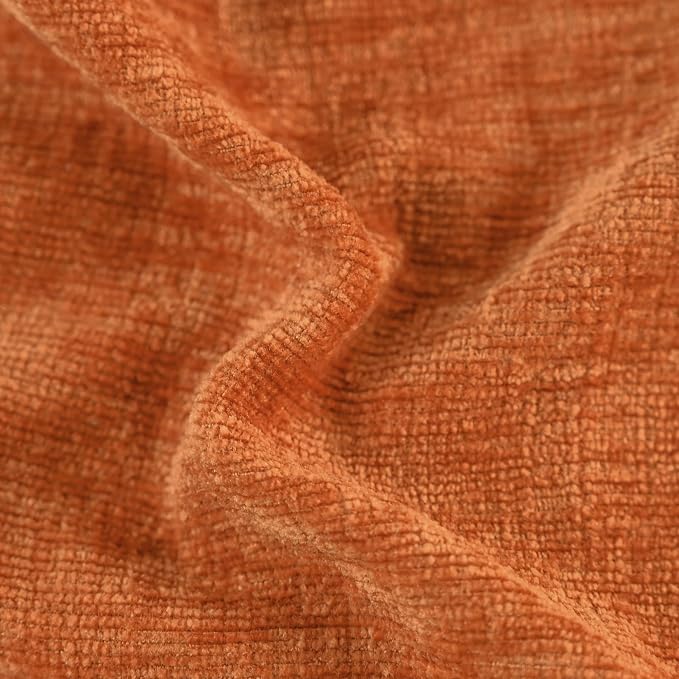 CaliTime Fall Decorative Throw Pillow Covers 26 X 26 Inches Burnt Orange | Pack - Image 2