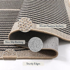 Lahome Rainbow Easy Jute Welcome Mat - Image 4
