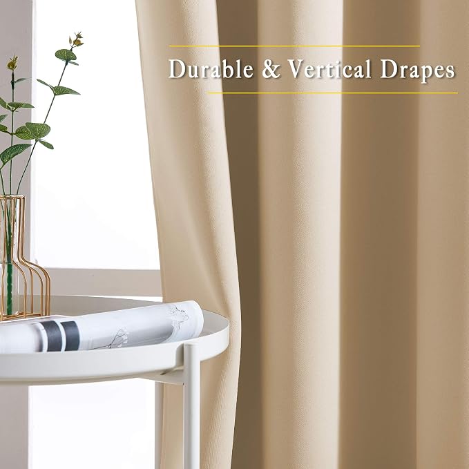 NICETOWN Bedroom Blackout Curtains and Drapes - Image 4