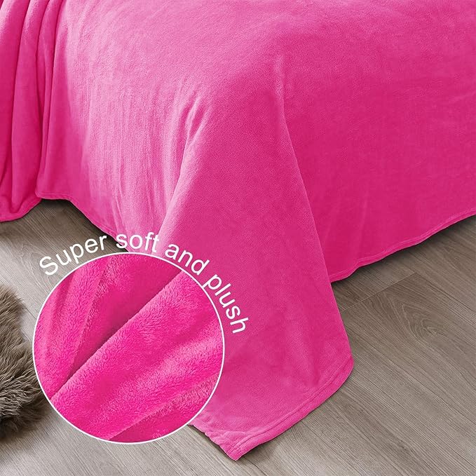 Exclusivo Mezcla Soft Large Fleece Throw Blanket - Image 5