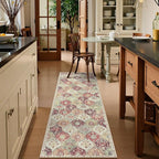 Lahome Moroccan Hallway Rug, 2x5 Soft Washable Kitchen Runner Rug Non Slip | - Image 3