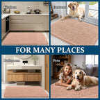 OLANLY Dog Door Mat for Muddy Paws 47x32, Super Absorbent Chenille Mud Mat | - Image 8