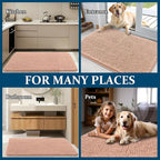 OLANLY Dog Door Mat for Muddy Paws 34x21, Super Absorbent Chenille Mud Mat | - Image 8