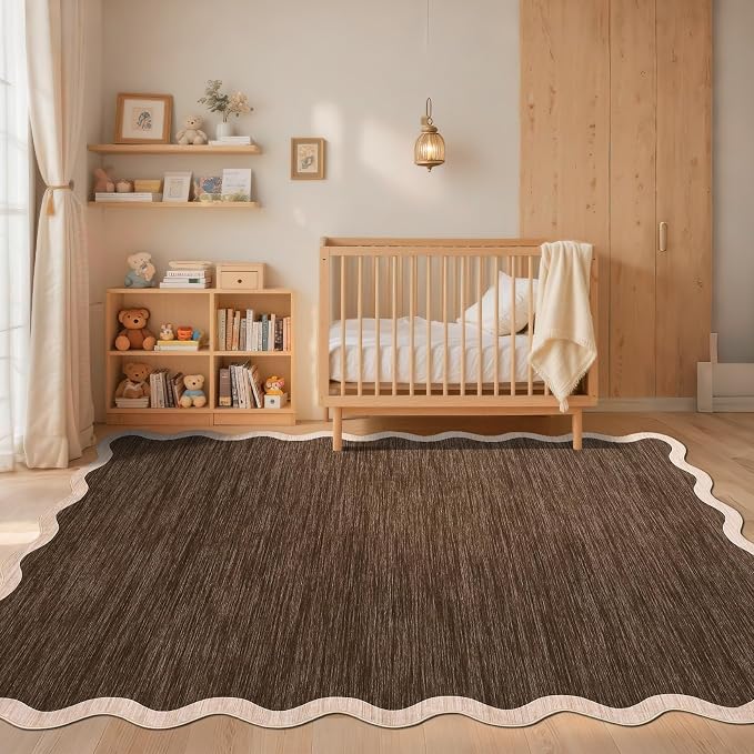 GarveeHome Scalloped Large 10x13 Area Rug - Image 9