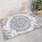 HEBE Indoor Door Mat 2'x3', Washable Welcome Mat by HEBE