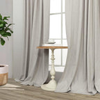 Black Out Linen Curtains 108 Inches Long - Image 7