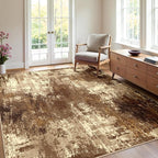 RELEANY Washable 4'x6' Abstract Area Rug by RELEANY