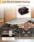 RELEANY Washable Area Rug, Runner 2'x10', Water Repellent, Pet Friendly - Image 6