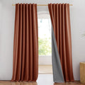 NICETOWN 100% Absolutely Blackout Linen Curtains by NICETOWN