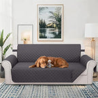 Reversible Oversized Sofa Covers, XL Sofa, Dark Grey/Dark Grey - Image 6