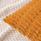 MIULEE Fall Decorative Throw Pillow Covers 20x20 Burnt Orange Pack of 2 | Soft - Image 4