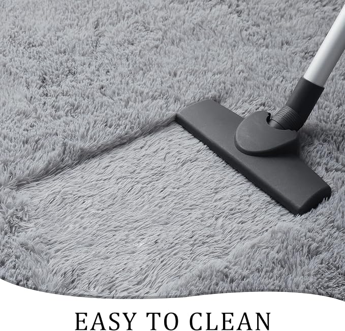 Chicrug Soft Runner Rugs for Bedroom Living Room Plush Fluffy Rug 3x8 | Shag - Image 7